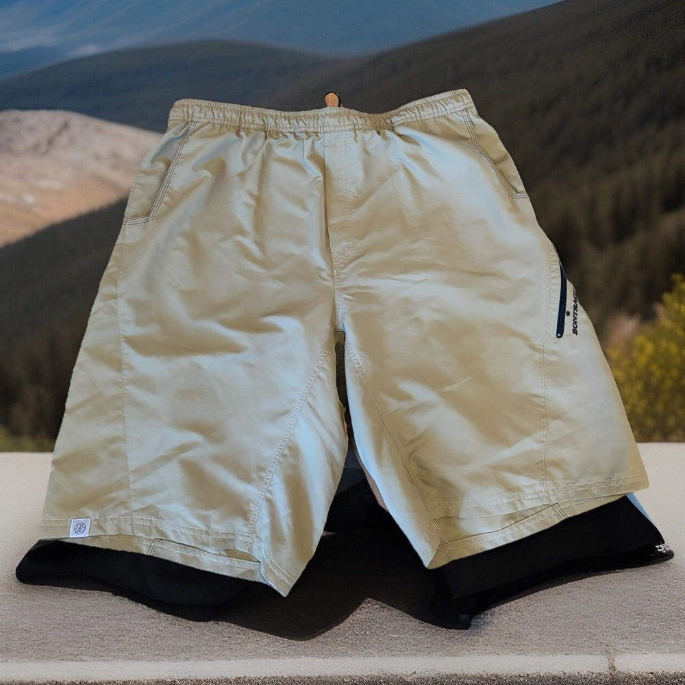 Bontrager Men's 2X‎ Satellite Cycling Shorts Baggy Short Brown Lined Padded 7615